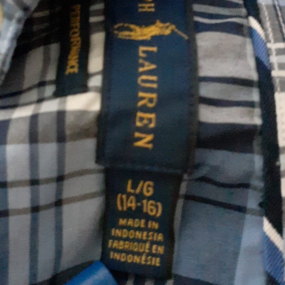 Polo Ralph Lauren Boys Button Down Performance Shirt - Picture 5 of 6